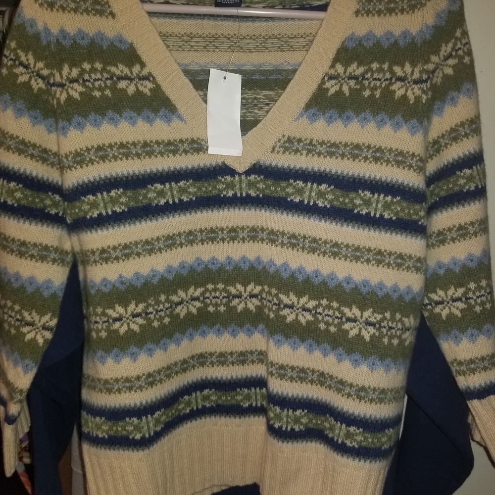 GAP Multicolor Striped Sweater